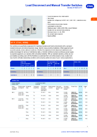 Thumbnail of document - 8146/8150/5-V11 Disconnect Switch